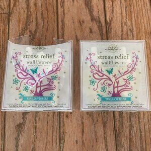 2 - 2 Packs Aromatherapy Stress Relief Home Fragrance Refills - Vanilla Verbean